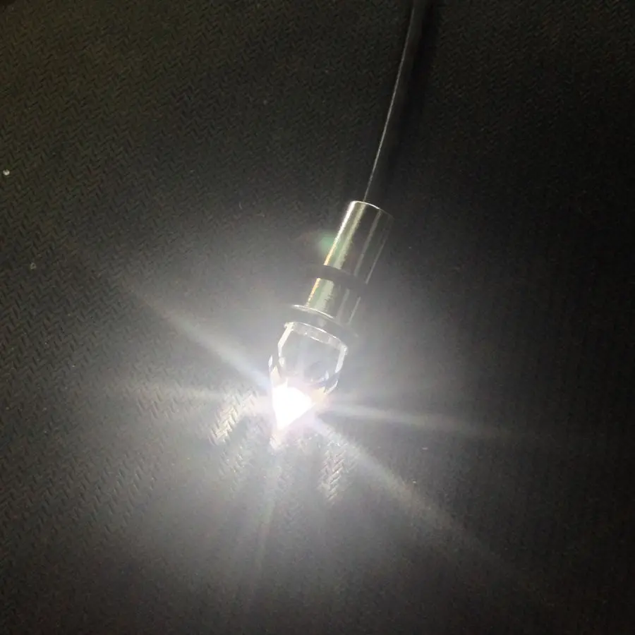 

Saura Room Fiber Optic Crystal End Fittings for Fiber Optic Ceiling Starry Sky Lighting Effect Harness Accessories 10pcs/lot