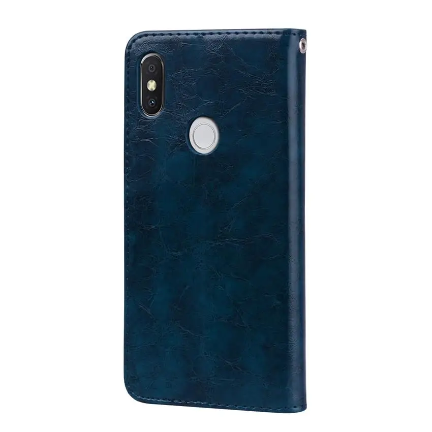 5 99 &quotдля Xiaomi Redmi S2 чехол для телефона Флип Бумажник кожаный Красный mi RedmiS2 задняя