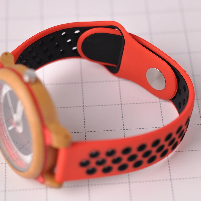 Relogio Masculino BOBO BIRD Watch Men Silicone Band Quartz Women Watches relogio feminino Great Gift Wristwatches W-R11