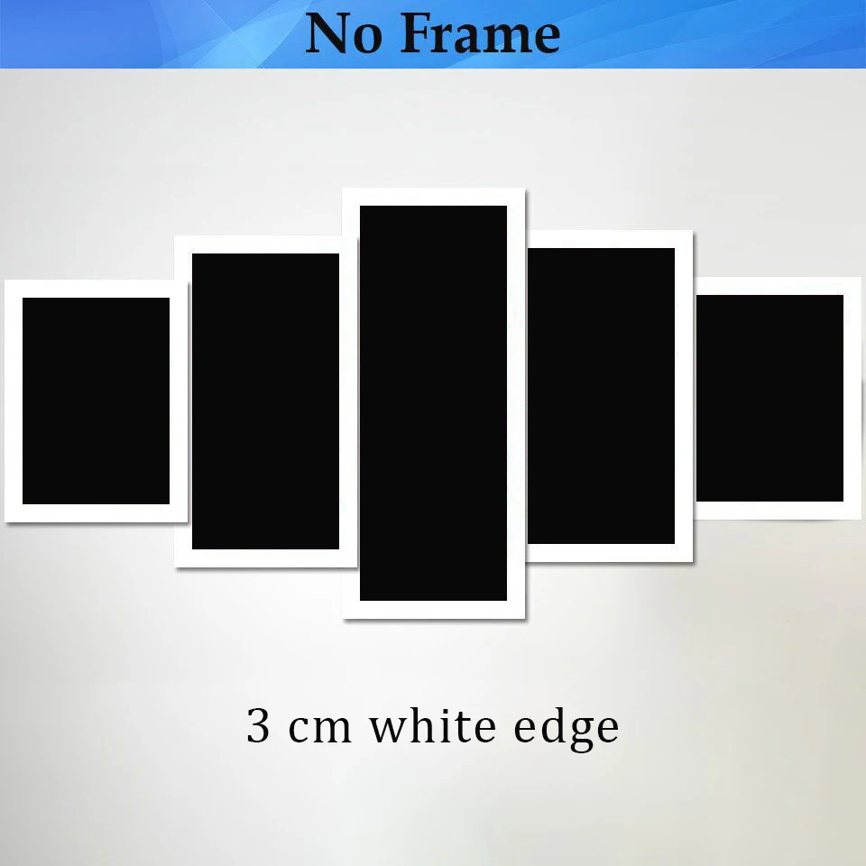 5 Piece Game Poster Wall Paintings Vengeful Spirit DOTA 2 Video Game Poster Canvas Paintings Wall A