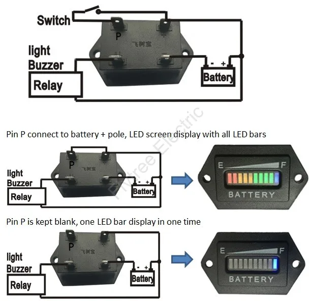 option for user to choose light all LED bar or one LED bar_a