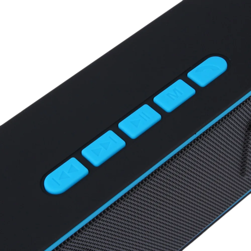 Портативный беспроводной Bluetooth динамик USB AUX без рук с микрофоном тяжелый бас FM