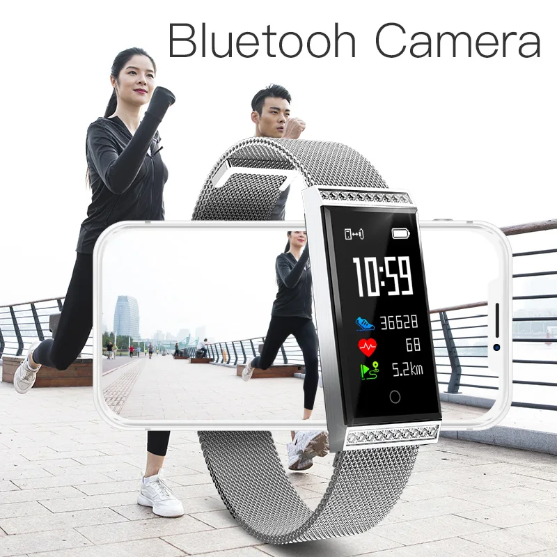 X11 Smart Watch Men Women IP67 Waterproof Heart Rate Monitor Pedometer Sport Fitness Tracker Smart Band For Android IOS Bracelet
