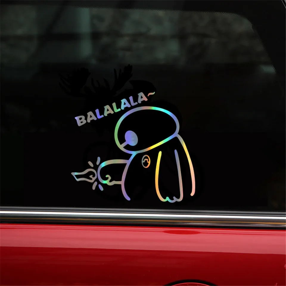 Cunymagos Baymax Hero Stickers Vinyl Classic Car Styling Motorcycle Decal Fashion Creative Car Body Window Wall Funny Sticker 13cm14 (7)