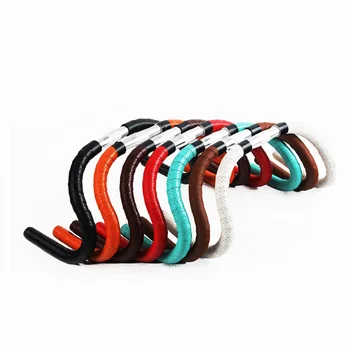 

New Arrival 2 rolls of New Retro bicycle Road Bike Sports Cork Handlebar Tape+ 2 Bar plug there are holes free shipping