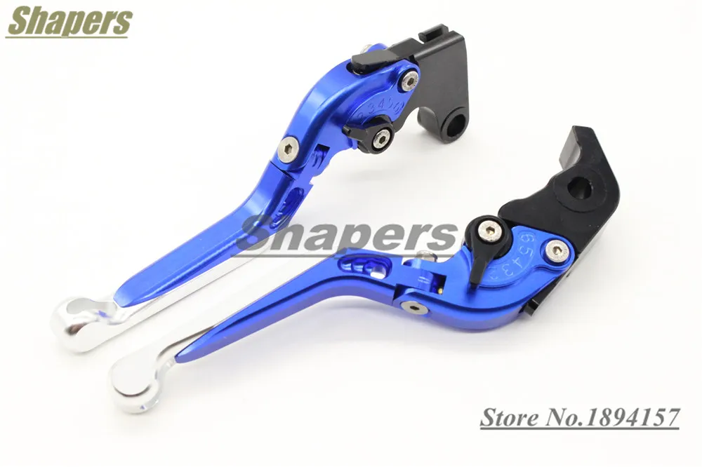 

For YAMAHA YZF R1 2009-2014 Motorcycle Extending Brake Clutch Levers Extendable CNC Aluminum Blue+Black+Silver