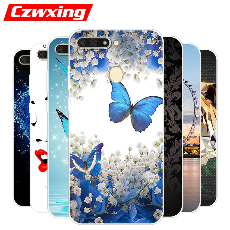 

For Huawei Y6 Prime 2018 Case 5.7 Silicone TPU Cover Phone Case For Huawei Y6 Prime 2018 ATU-L31 ATU L31 Y 6 Y6Prime 2018 Case