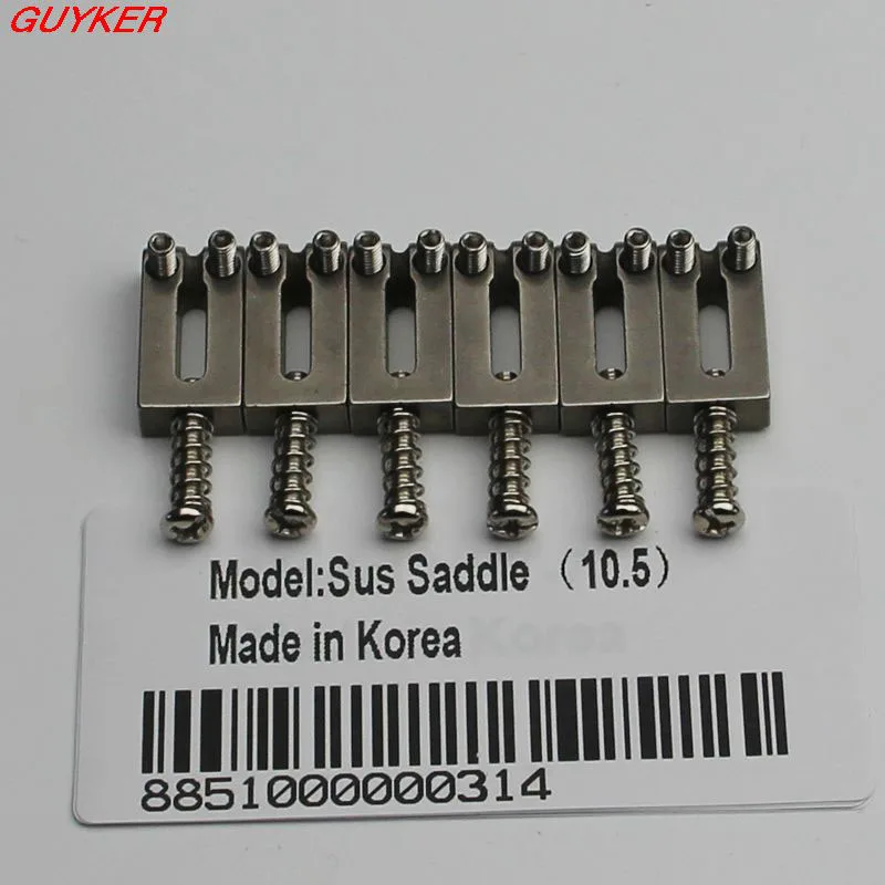 1 шт. седла для гитары Stratocaster Tremolo из нержавеющей стали|bridge saddles|saddle bridgesteel saddle |