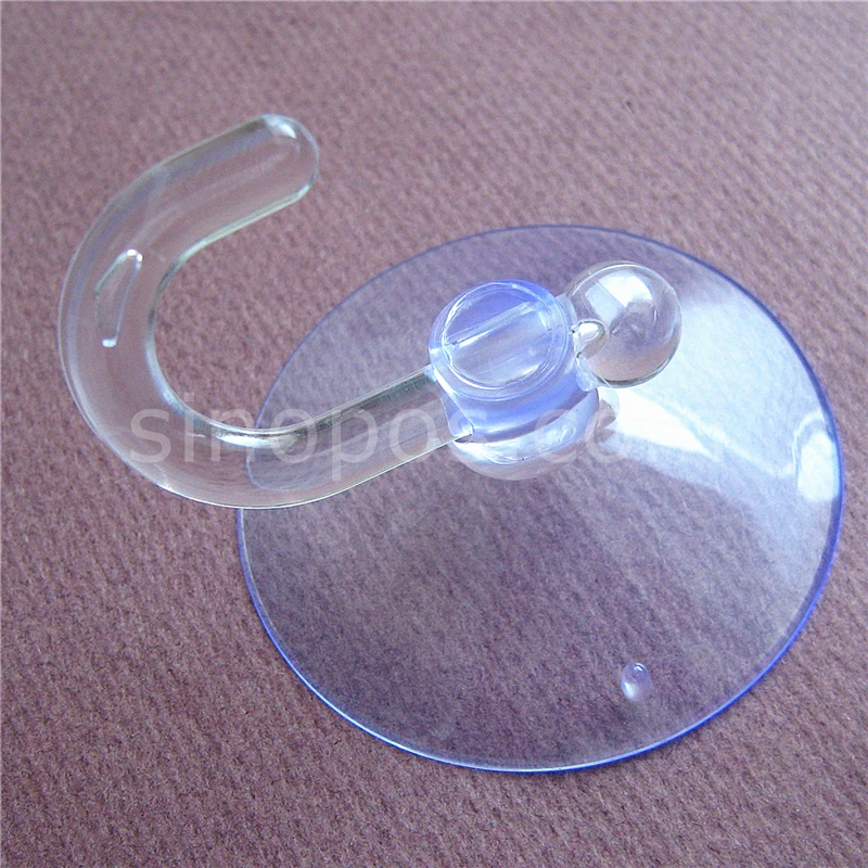 Clear Suction Cup Window Hooks, bathroom kitchen towel hanger suckers