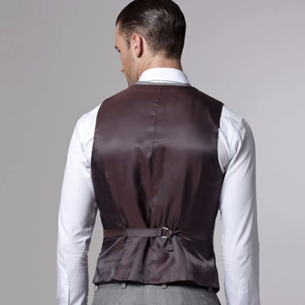 Gray Sharkskin Man Suits Custom Made Grey Two-Toned Woven Wedding Suits For Men Bespoke Vintage Gray Tuxedo Gray Wedding Tuxedo