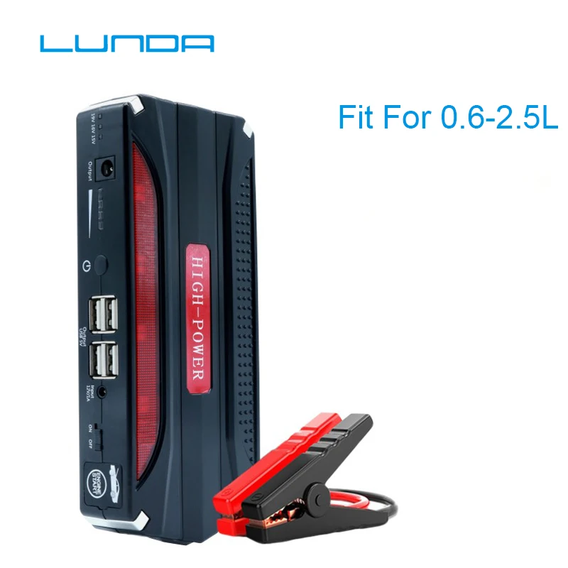 

LUNDA Car Jump Starter Auto Engine EPS Emergency Start Battery Source Portable Charger Mobile Phone Power Bank
