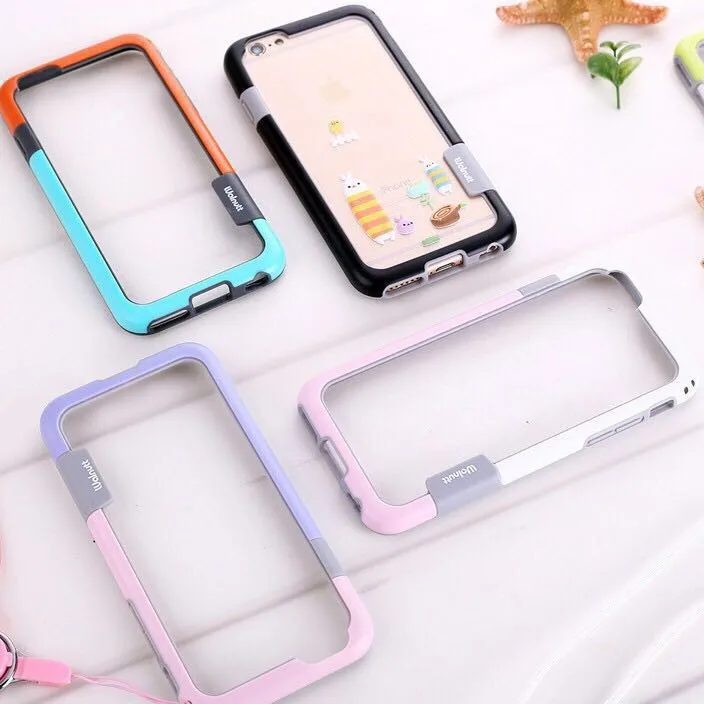 

rubber phone silicone bumper for iphone X 7 8 6 6S Plus Soft phone bumper phone case For iphone X XR XS MAX protector Fundas
