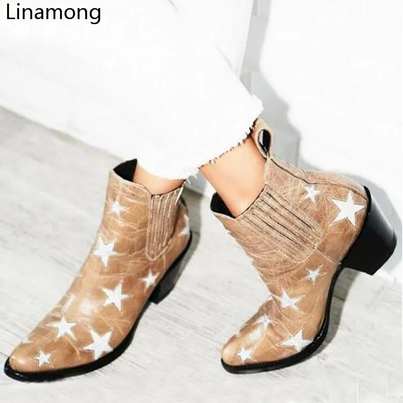 ankle boots cowboy style