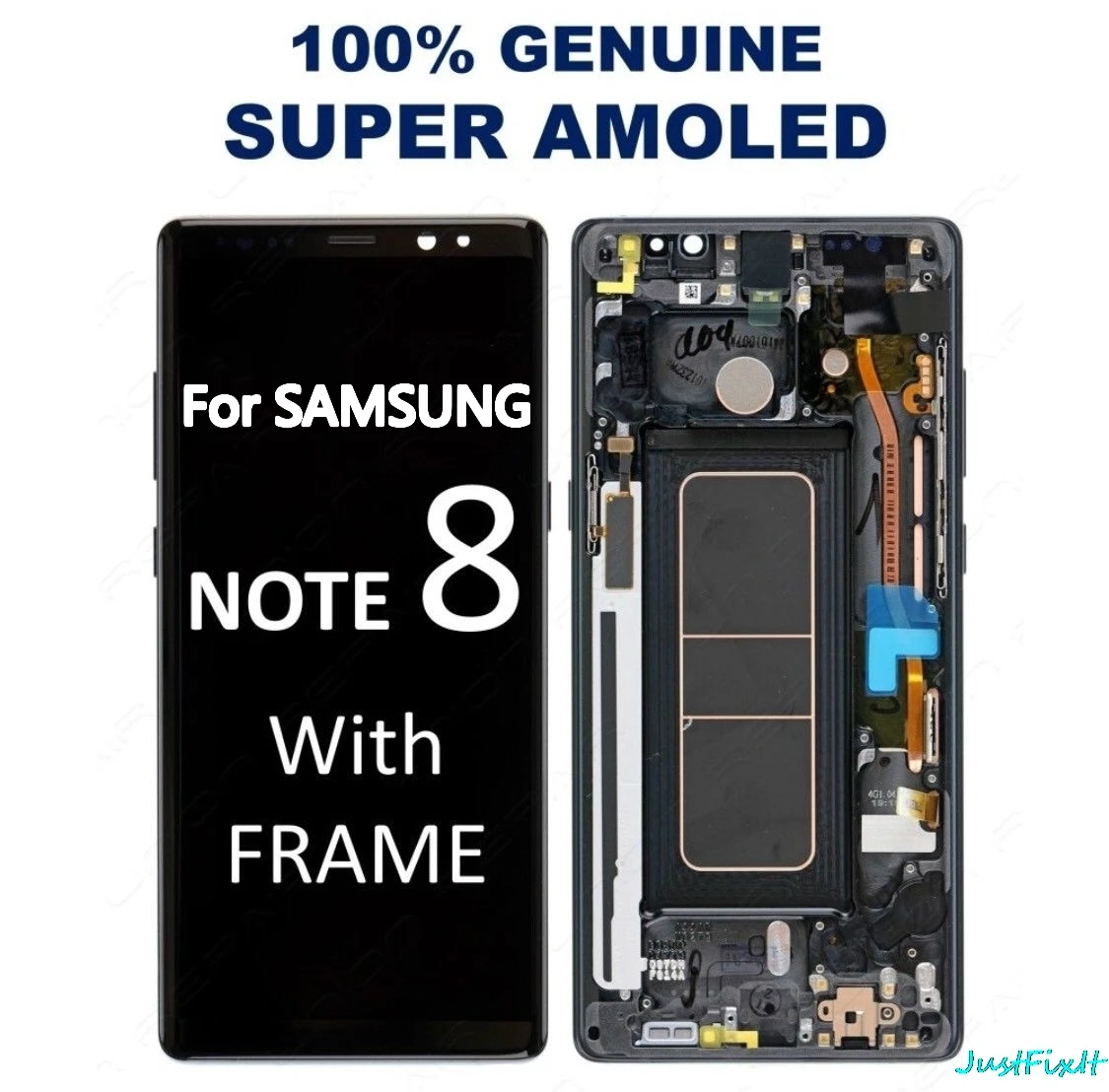 Super Amoled для samsung Galaxy Note 8 N9500 N950FD N950U горящий теневой ЖК-дисплей кодирующий преобразователь сенсорного экрана в сборе 6,3"