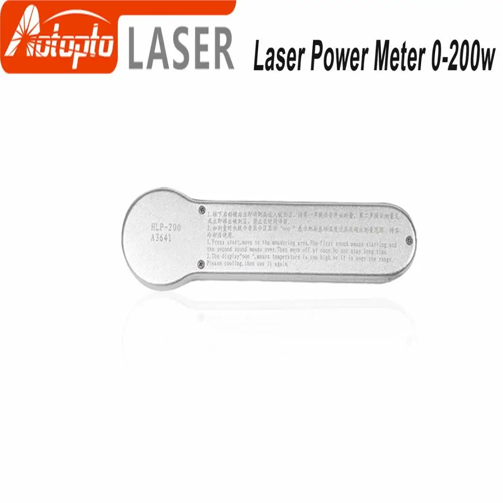 Carbon Dioxide Hand-held Laser Power Meter HLP-200 Range 0-200W CO2 Laser Power Meter Good Quality