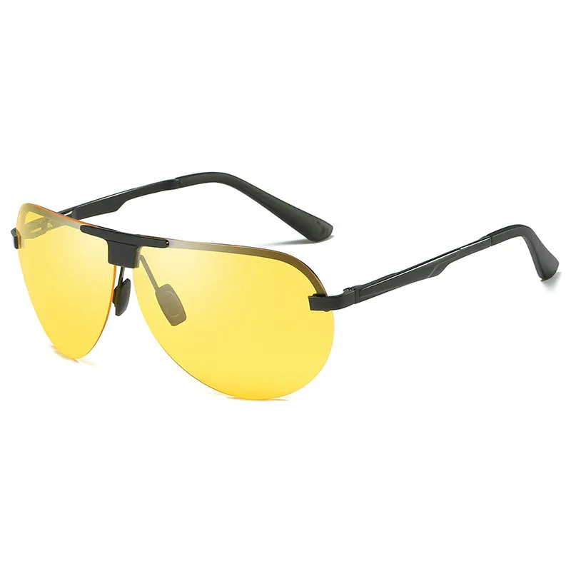 TIYVAS фирменный дизайн Новые солнцезащитные очки мужские поляризованные очки ночного видения водительские солнцезащитные очки для вождения Модные мужские очки для рыбалки