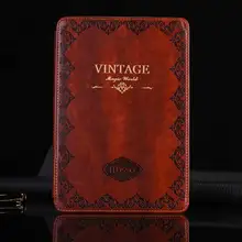 Ретро Водонепроницаемый чехол для iPad 2/3/4 9," Винтаж принт Бизнес кожаный чехол Складная подставка Smart Cover для iPad4 iPad3 iPad2