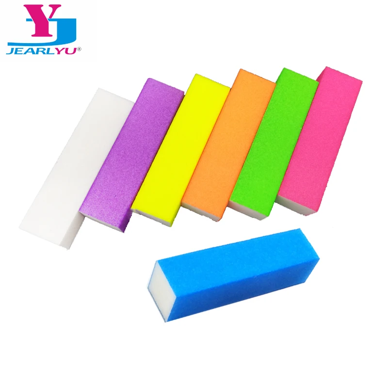 

Nail Art Buffer Block Dead Skin Remover Sponge Sanding Buffing 10Pcs/set Professional Nail Files Brushes Makeup Manicure Tools