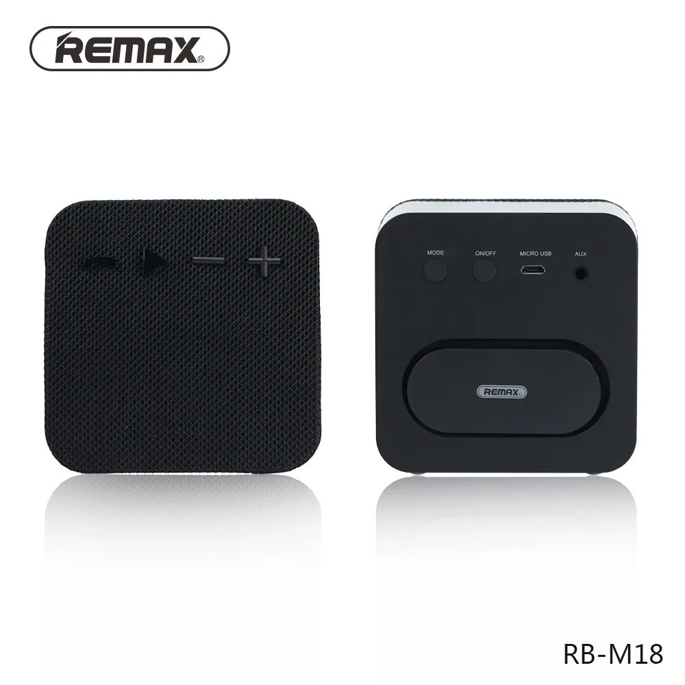 REMAX Portable Bluetooth Speakers Mini Wireless Speaker AUX MIC Parlante HIFI Loudspeaker 4.2 Lautsprecher Bass M18 | Электроника