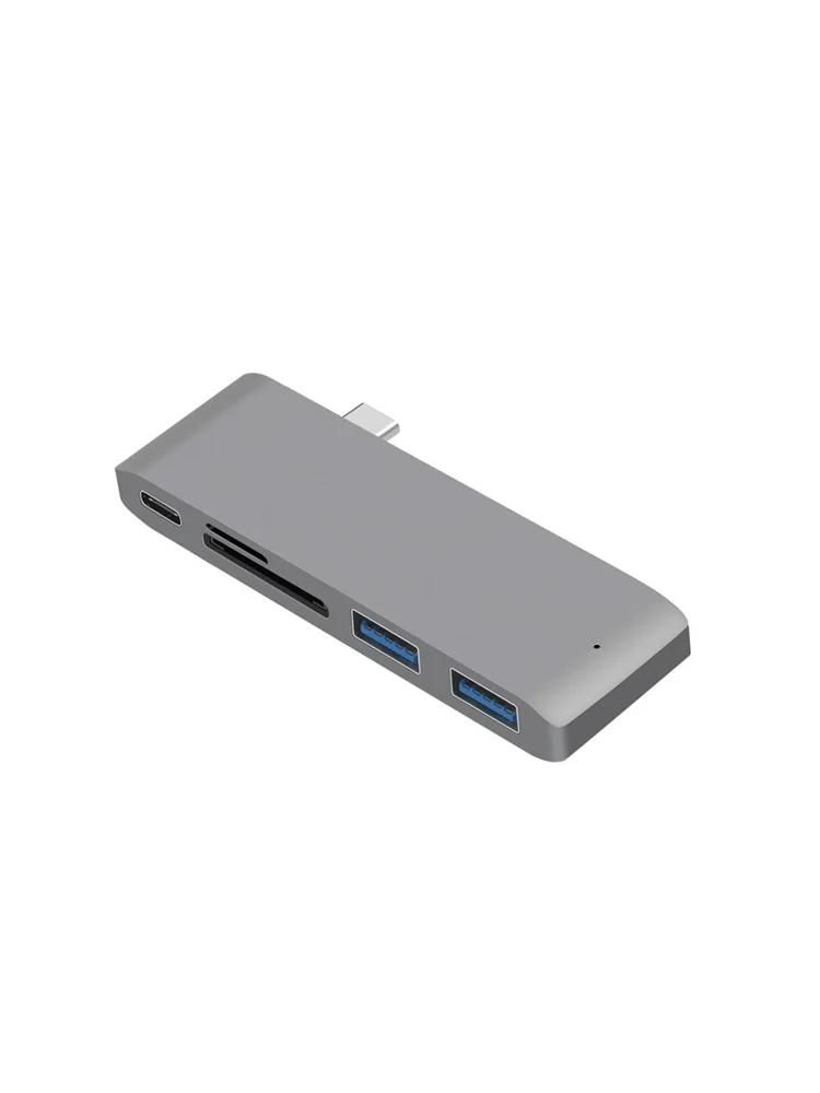 Thunderbolt 3 концентратор USB Type C для MacBook 12 дюймов USB-C док-адаптер с Micro SD/TF слот для чтения Mac Book Pro USB C концентратор