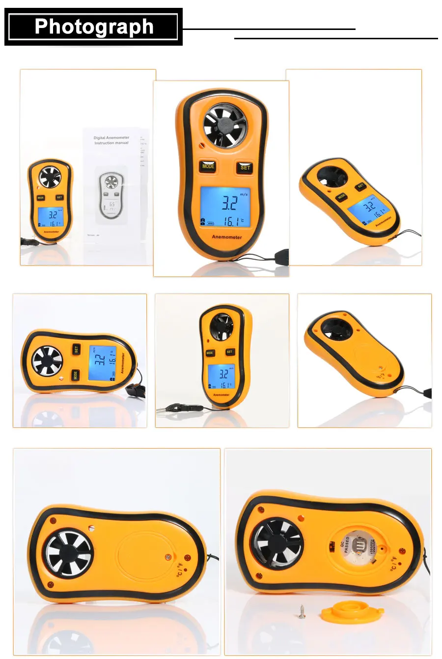 Instrumentos de medição de velocidade