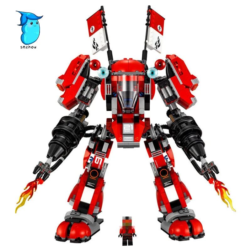 

StZhou Mi Ni Wan Dou 1010pcs Ninja Super Hero Explosive Device Hulkbuster Lepin Building Block Compatible Brick Toy