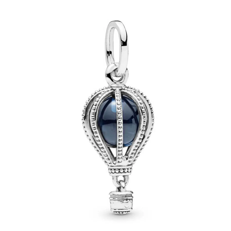 

Authentic 925 Sterling Silver DIY Jewelry Air Balloon Dangle Charm fit Pandora Bracelet Bangle