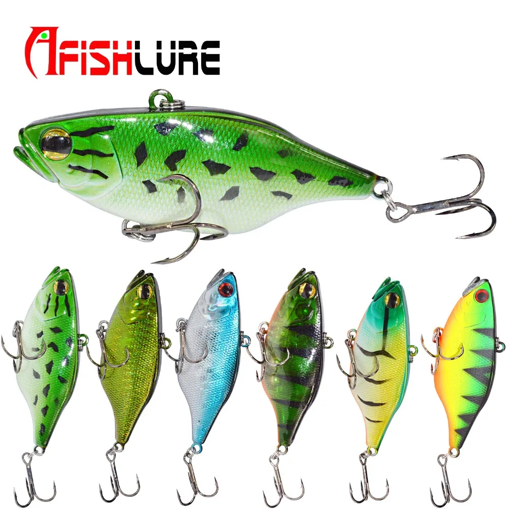 Afishlure жесткая Приманка VIB 24 г 84 мм Жесткая приманка свимбейт Crankbait Jerkbait Iscas Artificiais