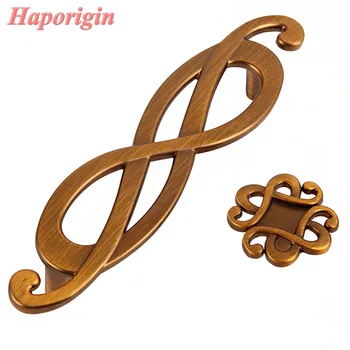 

New 2pcs Antique Kitchen Cabinet Drawer Handles Middle Easte Furniture Knobs Vintage Wardrobe Drawer Handles Cupboard Bars Pulls