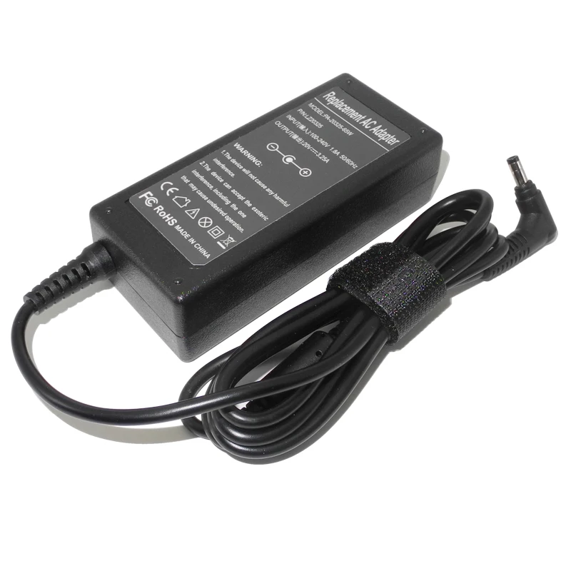 laptop power adapter charger 20v 3.25a 65w