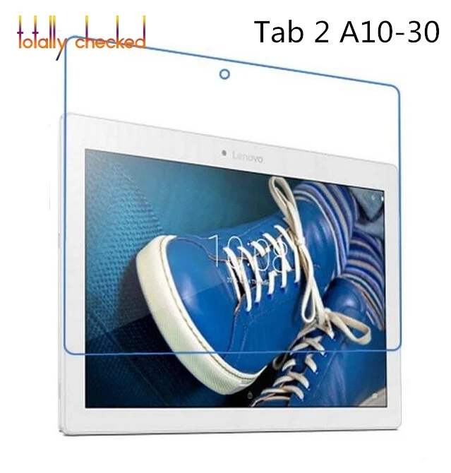 50 шт. 9 H закаленное Стекло Экран Защитная пленка для lenovo Tab 2 A10 30 X30F + Cleaning Kit сильная
