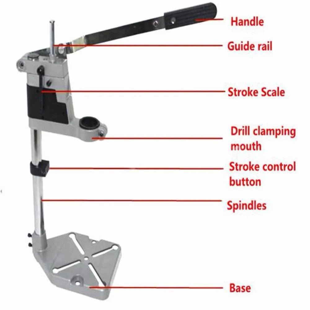 Настольная напольная дрель AMYAMY стол для сверления верстака Ремонтный инструмент