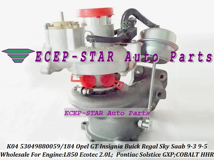 K04 53049880059 53049880184 Turbo For Opel GT Insignia Sky For Buick Regal For Saab 9-3 9-5 For Pontiac Solstice GXP L850 Ecotec 2.0L (6)