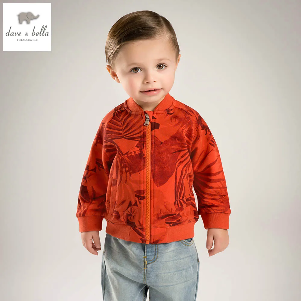 DB4862 dave bella spring autumn baby boy jacket infant outerwear toddle clothes boys coats
