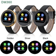 DM360 Bluetooth Smart Uhren 128 MB + 32 MB Herzfrequenz Schrittzähler anti-verlorene Handfree Armbanduhr für IOS Android wen frauen smartwatch
