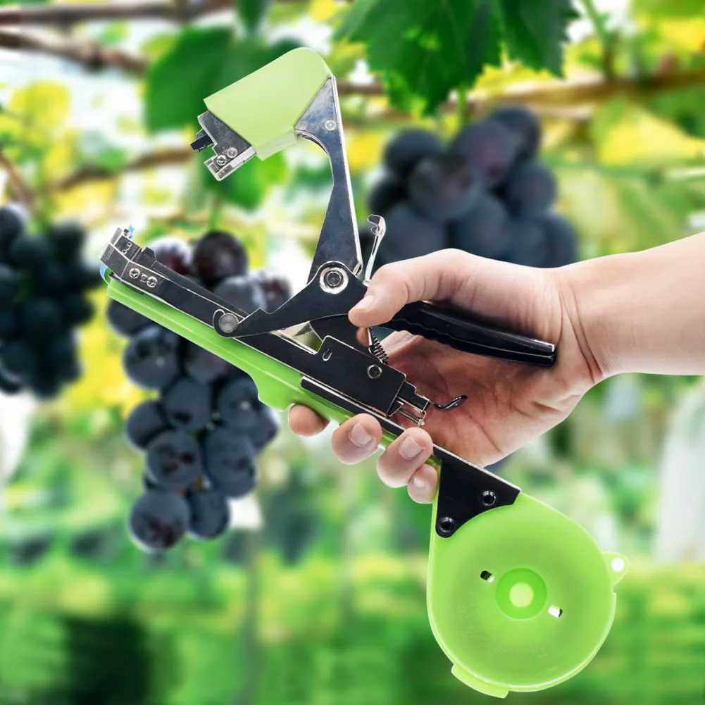 الشخص القوي النباتية حديقة أداة شريط أدوات البستنة مقص آلة تجليد tapetool ل الخضروات الجذعية الربط مع ستابلز