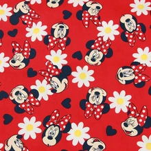 50*140 см классические с цветочным рисунком Минни хлопок Ткань для шитья и рукоделия ручной работы Материал Hometextile пэчворк для сумка куклы ткань
