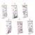 Мультфильм Baby Kids Growth Chart Запись Деревянная Рамка Ткань Измерение Высоты Линейка для Мальчиков и девочек Детская Комната Украшения Стен