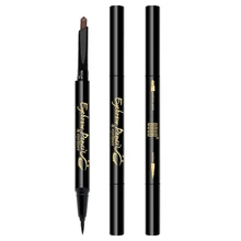 Водостойкий стойкий автоматический карандаш для бровей Макияж подводка для глаз Ручка косметика двойная головка инструменты для красоты