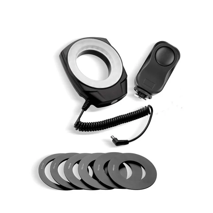  Godox Ring 48 LED Macro Ring Flash Video Light for Canon Nikon Sony Pentax digital cameras With Six - 2042663793