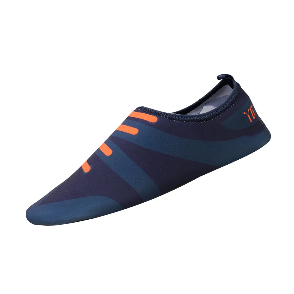CHAMSGEND/Летняя парная обувь; обувь для плавания на открытом воздухе; нескользящая износостойкая обувь для плавания - Цвет: Синий
