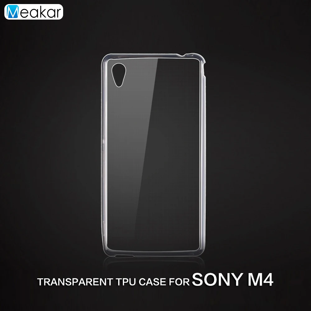 

Transparent Soft TPU Silicon 5.0for Sony Xperia M4 Aqua Case For Sony Xperia M4 Aqua E2303 E2333 Cell Phone back Cover Case