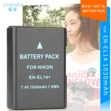 EN-EL14 EN EL14a EL14 1030mAh Battery Camera MH-24 bateria For Nikon P7000 P7100 D3100 D3200 D5100 D3300 D5200 D5300 P7200 P7800