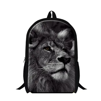 

Dispalang 16 Inch Children School Bag Cool Animal Lion Leopard Tiger 3D Print School Bags For Boy Kids Backpack Mochila Infantil