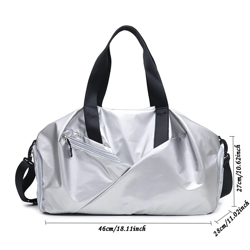 Модная спортивная сумка, женские дорожные сумки, сухая влажная разделенная сумка для спортзала, йоги, водонепроницаемая сумка, переносная многофункциональная сумка для багажа