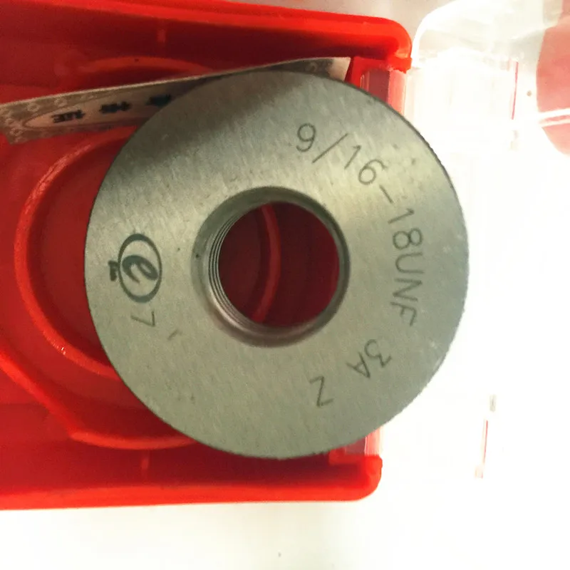 9/16-18 UNF 3A thread ring gage gauge Go-No Go Gages 2pcs/set | Инструменты