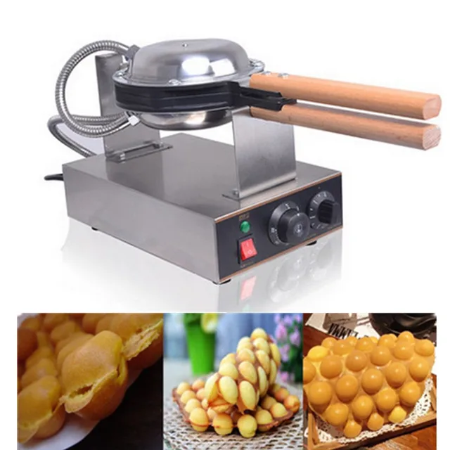 New Egg Puff Machine HK Style Eggette Waffle Maker;Egg Waffle Iron;Bubble Waffle Wafer Machine