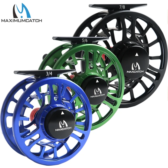 Best Price Maximumcatch Fly Reel Machined Aluminium Micro Adjusting Drag Large Arbor Fly Fishing Reel 3/4/5/6/7/8WT Best Price Maximumcatch Fly Reel Machined Aluminium Micro Adjusting Drag Large Arbor Fly Fishing Reel 3/4/5/6/7/8WT