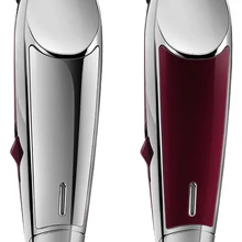 Professional Electric Hair Clipper Steel Blade Rechargeable Hair Trimmer for Men Salon Precision 0.1mm Shaving Haircut Machine