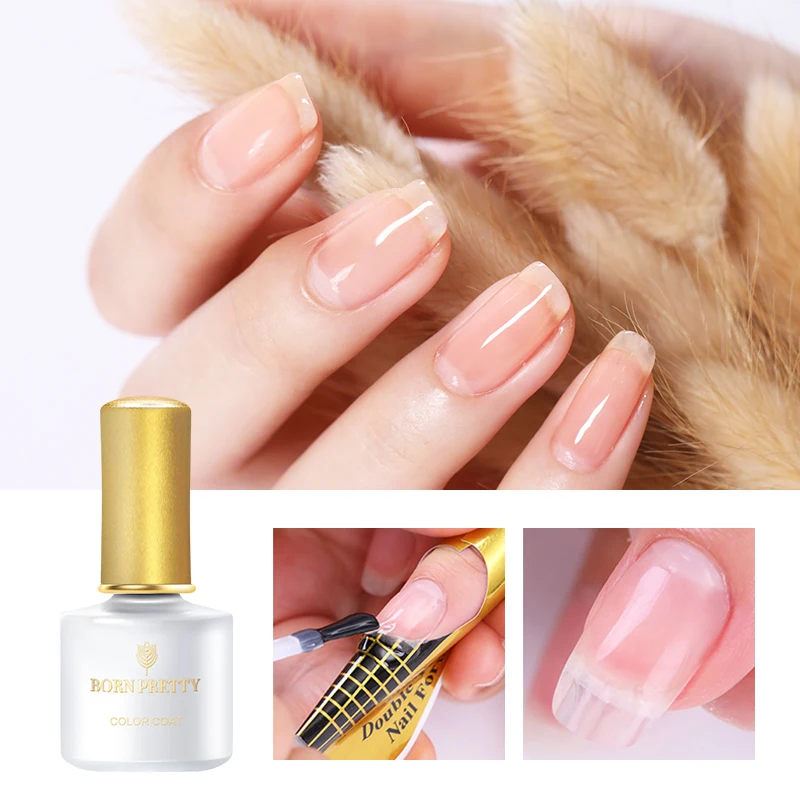 

BORN PRETTY 6ml Quick Building Gel Nail Tips Shiny Finger Extension Glue Nail Art Builder Gel Easy Soak Off UV Nail Gel Lacquer